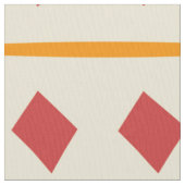 Vormen in retro kleuren stof (Close Up)