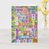 Vormen Kaart (Gele Bloem)