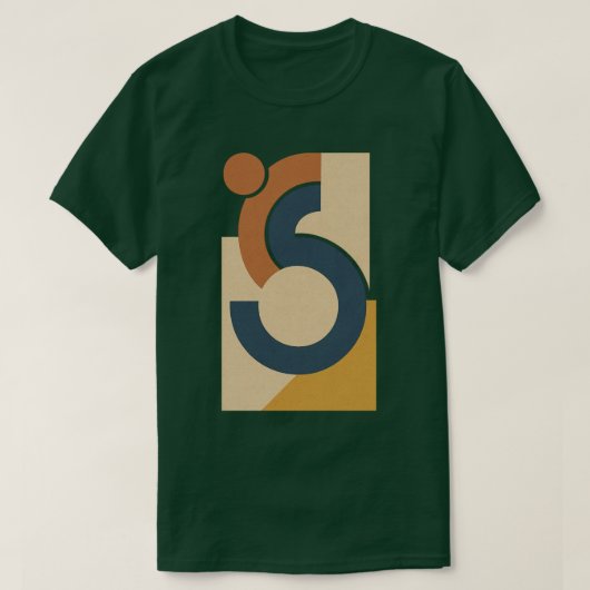  Vormen Kunstwerk Mannen Dark T-Shirt (Design voorkant)