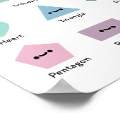 Vormen leren poster (Hoek)