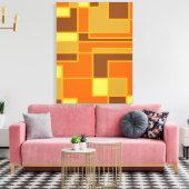 Vormen maken afdrukken op vormcanvas (Insitu (Woonkamer))