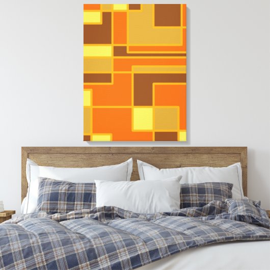 Vormen maken afdrukken op vormcanvas (Insitu (Slaapkamer))