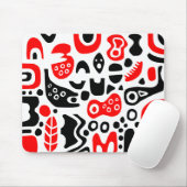 Vormen - op wit muismat (Met muis)