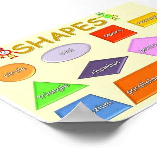 Vormen Poster (Hoek)