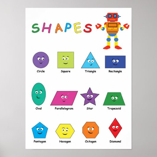 Vormen Poster (Voorkant)