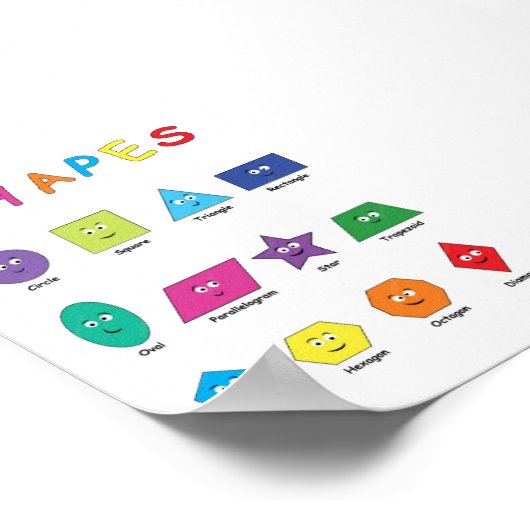 Vormen Poster (Hoek)