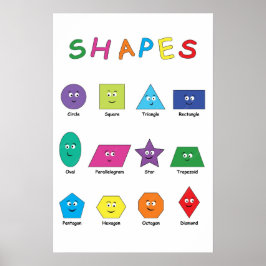 Vormen Poster