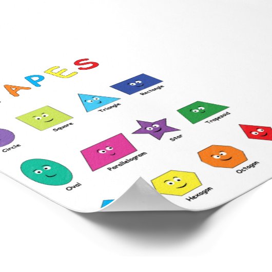 Vormen Poster (Hoek)