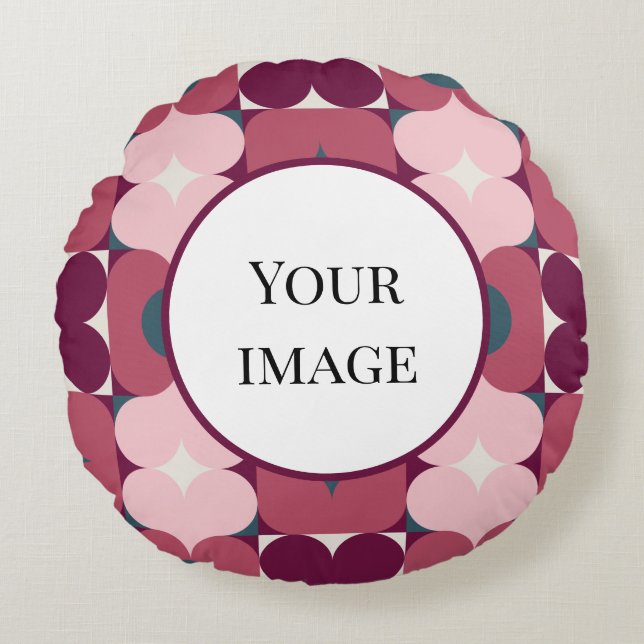 Vormen Rond Kussen (Voorkant)