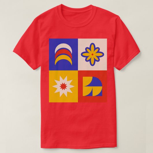 Vormen T-shirt (Design voorkant)