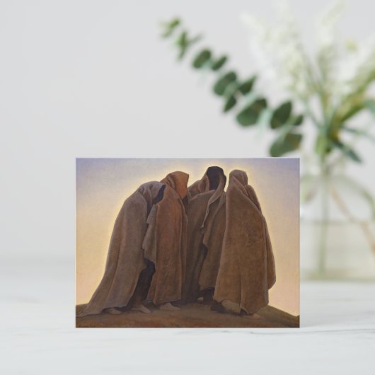 Vormen van angst door Maynard Dixon Briefkaart (Staand voorkant)