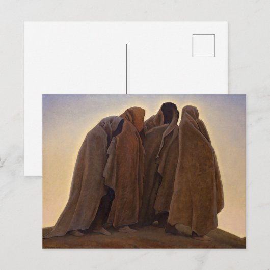 Vormen van angst door Maynard Dixon Briefkaart (Voorkant / Achterkant)