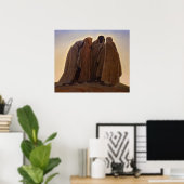 Vormen van angst door Maynard Dixon Poster (Thuiskantoor)