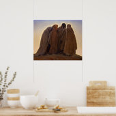 Vormen van angst door Maynard Dixon Poster (Keuken)