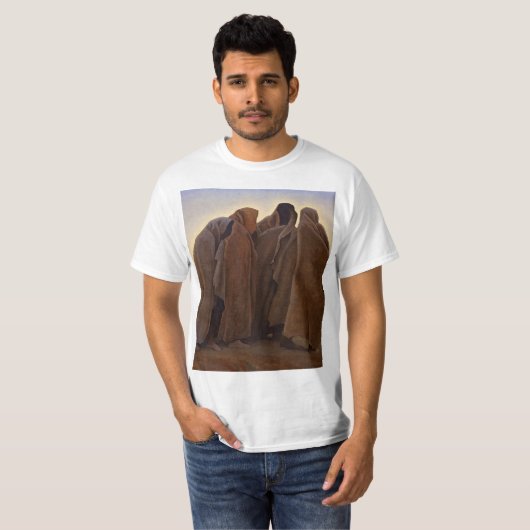Vormen van angst door Maynard Dixon T-shirt (Voorkant volledig)