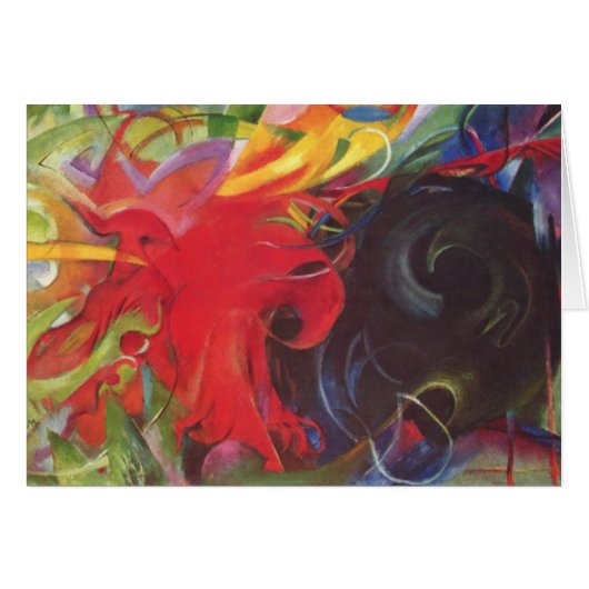 Vormen van Franz Marc, kunst (Voorkant Horizontaal)