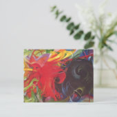 Vormen van Franz Marc,  kunst Briefkaart (Staand voorkant)