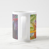 Vormen van Franz Marc,  kunst Grote Koffiekop (Achterkant)