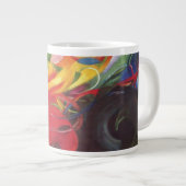Vormen van Franz Marc,  kunst Grote Koffiekop (Voorkant rechts)