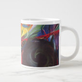 Vormen van Franz Marc,  kunst Grote Koffiekop (Rechts)