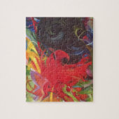 Vormen van Franz Marc,  kunst Legpuzzel (Verticaal)