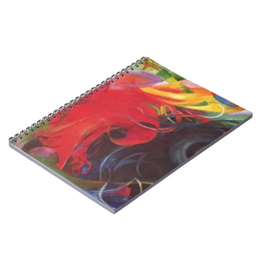 Vormen van Franz Marc,  kunst Notitieboek (Linkerzijde)