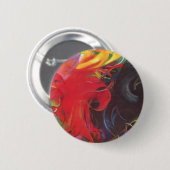 Vormen van Franz Marc,  kunst Ronde Button 5,7 Cm (Voorkant /achterkant)