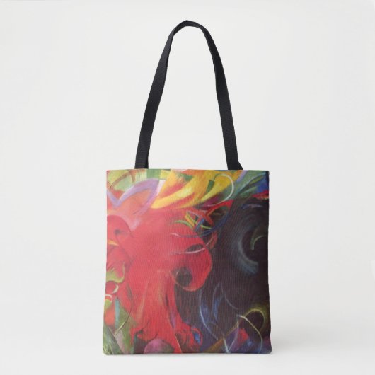 Vormen van Franz Marc,  kunst Tote Bag (Voorkant)