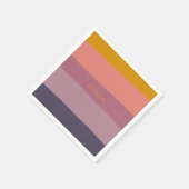 Vormen van het aardekleurblok Paars, speciaal aang Servet (Hoek)