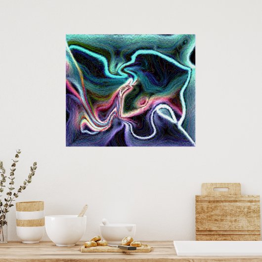 Vormen van het Poster van het Leven (Keuken)