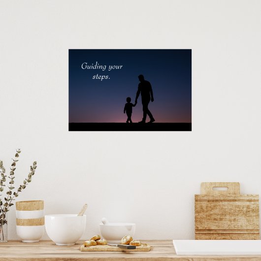 Vormen van het vaderschap (begeleiden van uw stapp poster (Keuken)