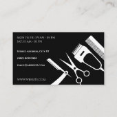 Vormen voor gereedschap visitekaartje (Achterkant)