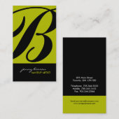 Vormende artistieke Visitekaartjes (Voorkant / Achterkant)