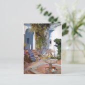 Vormer in Alcazin Sevilla door Joaquín Sorolla Briefkaart (Staand voorkant)