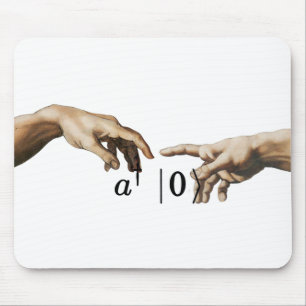 Vormer, micheangelo fysica en kunst muismat