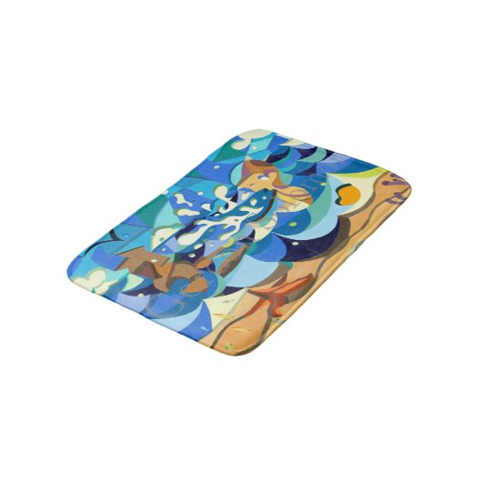 Vormgeving van jeugdmat badmat (Gekanteld)