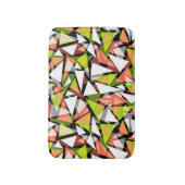 Vormgeving van naadloze geometrische driehoeken zo badmat (Voorkant Verticaal)