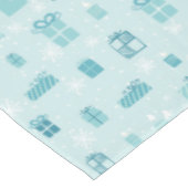 Vormgeving voor pretcadeaudozen voor fijne kerst - tafelkleed (Gekanteld)