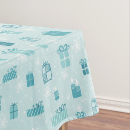 Vormgeving voor pretcadeaudozen voor fijne kerst - tafelkleed