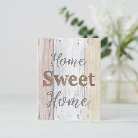 Vormhuis VI | Home Sweet Home Briefkaart (Staand voorkant)