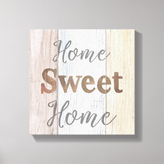 Vormhuis VI | Home Sweet Home Canvas Afdruk (Voorkant)