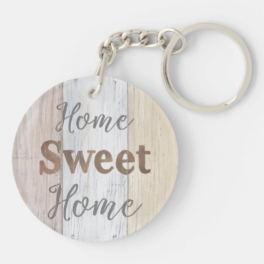 Vormhuis VI | Home Sweet Home Sleutelhanger (Achterkant)