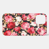vormig patroon van tapijtbloemen Case-Mate iPhone case (Achterkant (horizontaal))