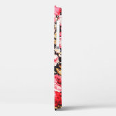 vormig patroon van tapijtbloemen Case-Mate iPhone case (Achterkant / Links)