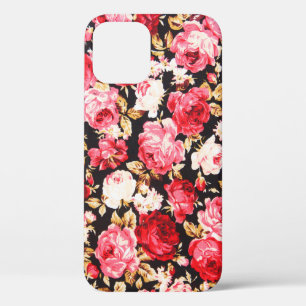 vormig patroon van tapijtbloemen Case-Mate iPhone case