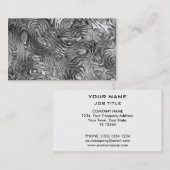 Vormig visitekaartje wit (Voorkant / Achterkant)