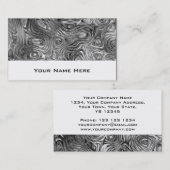 Vormig visitekaartje wit (Voorkant / Achterkant)