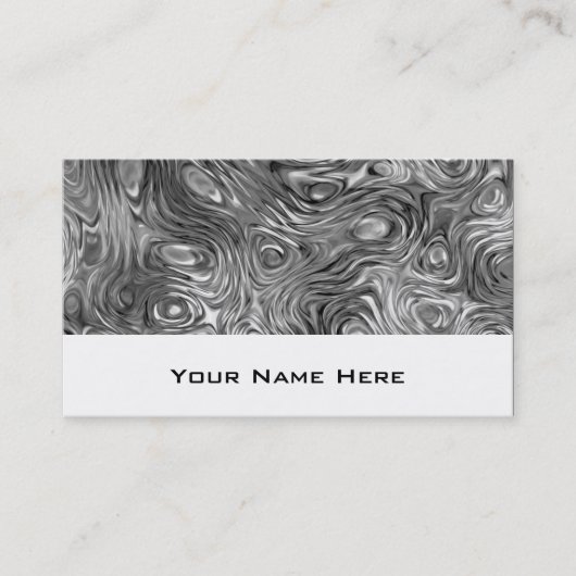 Vormig visitekaartje wit (Voorkant)