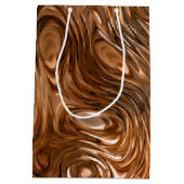 Vormige cadeautas voor afdruk, koper (Achterkant)