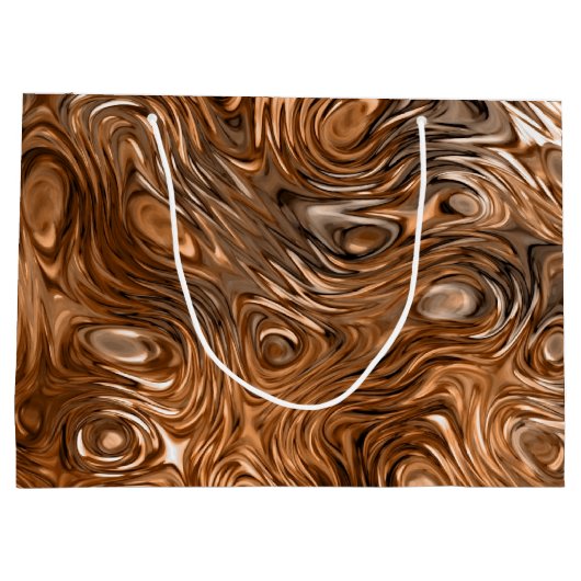 Vormige cadeautas voor afdruk "koper" (Achterkant)